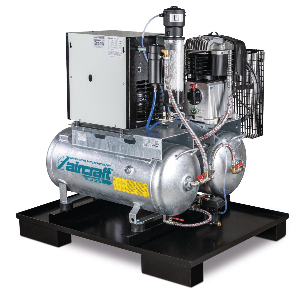 Compressor de pistão AIRPROFI DUO 703 / 2x75 / 13 KK - Aircraft (2023187) - vista 1