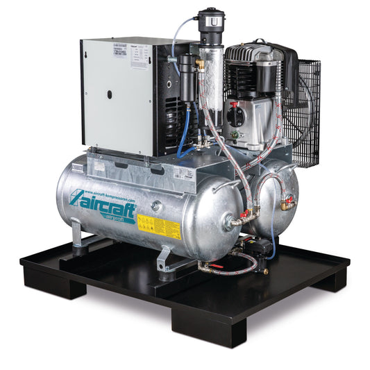 Compressor de pistão AIRPROFI DUO 703 / 2x75 / 13 KK - Aircraft (2023187) - vista 1