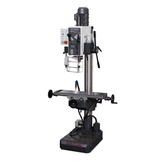 engenho de furar de coluna com mesa de movimentos cruzados optidrill dh 40cte - optimum (3035365) - 3035365