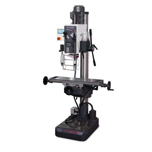 engenho de furar de coluna com mesa de movimentos cruzados optidrill dh 40ctd - optimum (3035368) - 3035368