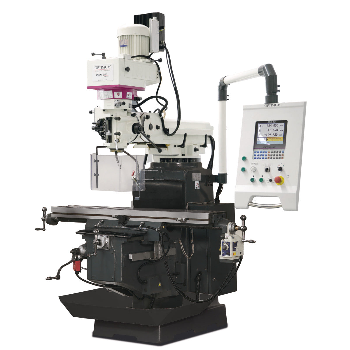 Fresadora/furadora OPTImill MF 4V - Optimum (3336050) - vista 1