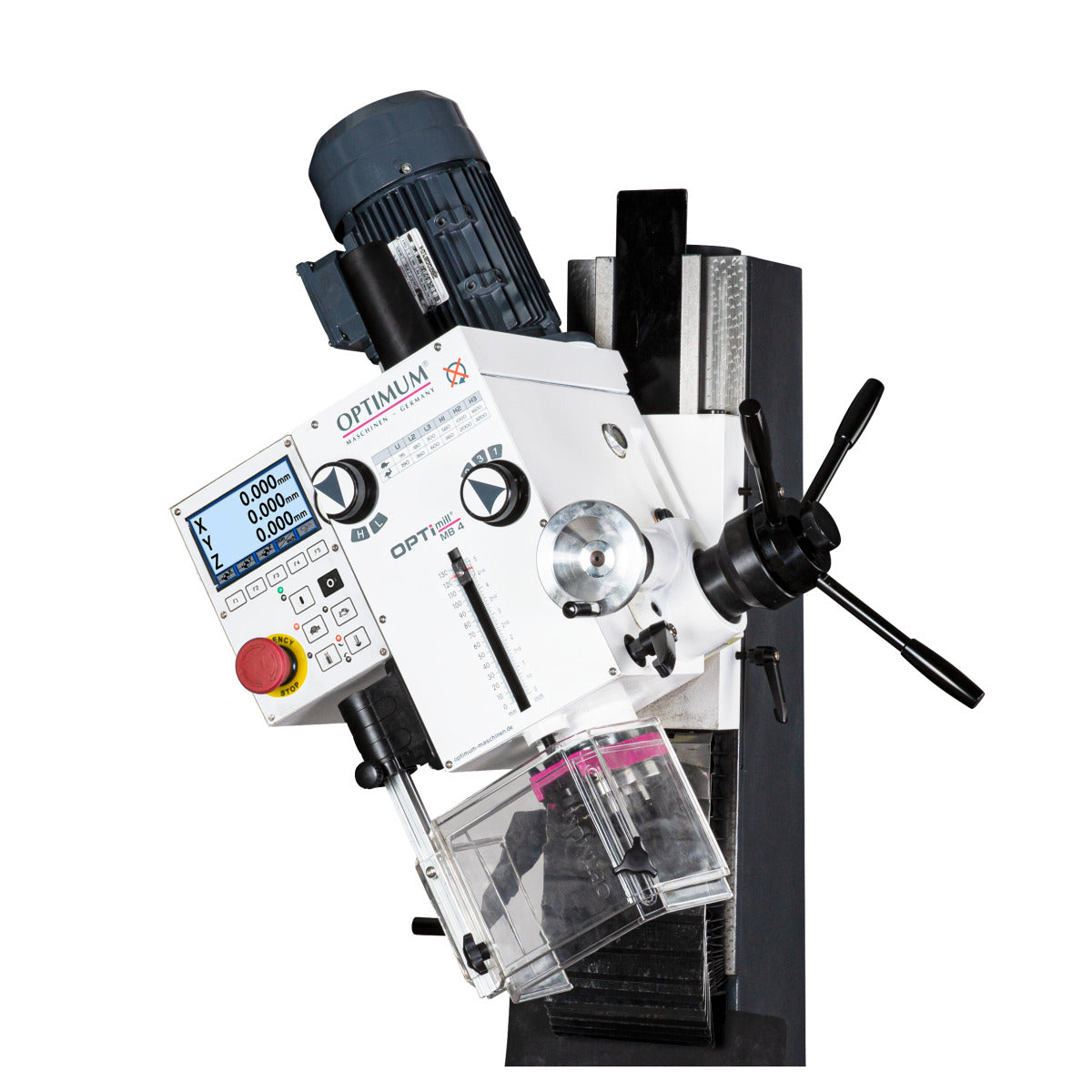 Fresadora/Furadora de precisão OPTImill MB 4D - Optimum (3338448) - vista 3