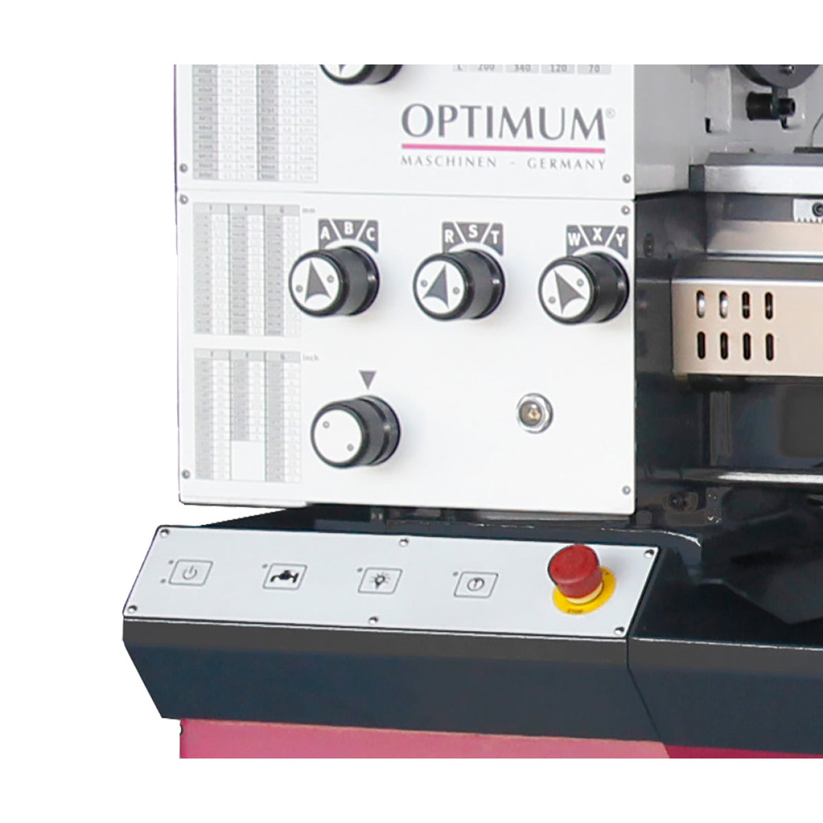 Torno OPTIturn TM 3610 - Optimum (3403030) - vista 3