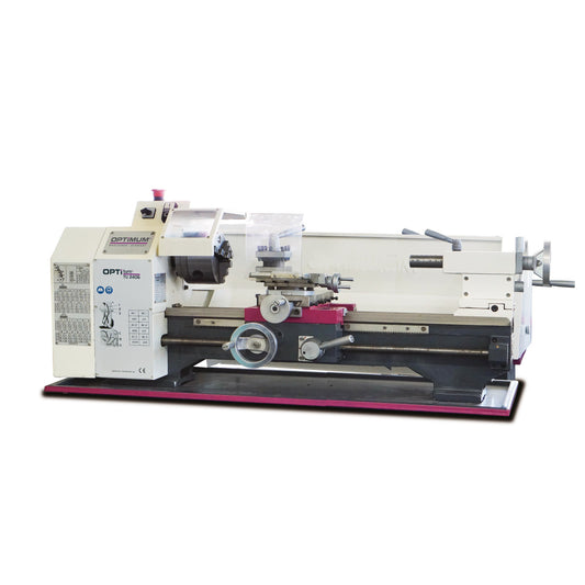 Torno OPTIturn TU 2406 (230 V) - Optimum (3420350) - vista 1