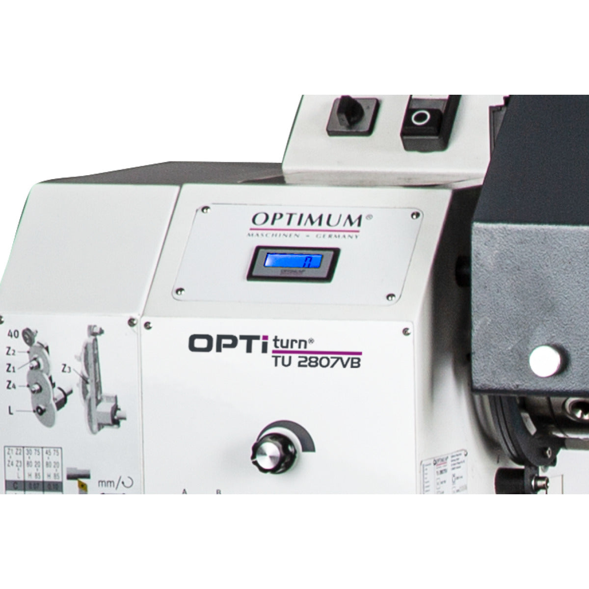 torno optiturn 2807vb - optimum (3427010) - 3427010