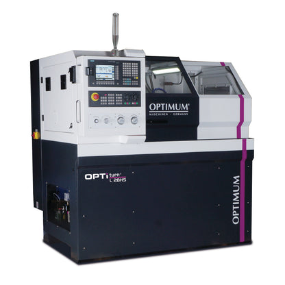 Torno CNC OPTIturn L 28HS SINUMERIK 808D ADVANCED - Optimum (3504220) - vista 1