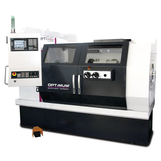 Torno CNC OPTIturn L 50E - Optimum (3504240) - vista 1
