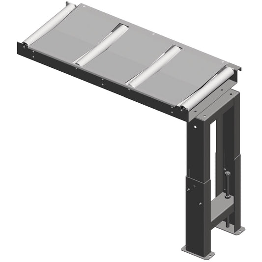 mesa de rolos 1000 x 390 mm, 350 kg/m - metallkraft (3649173) - 3649173