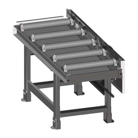 mesa de rolos 2000 x 600 mm, motorizado - metallkraft (3649256) - 3649256