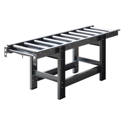 mesa de rolos 2000 x 520 mm, 10 rolos - metallkraft (3649341) - 3649341