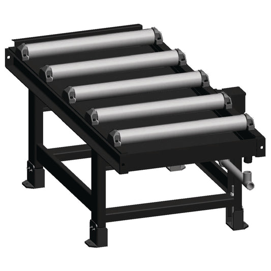 mesa de rolos 2000 x 800 mm, 5 rolos - metallkraft (3649501) - 3649501