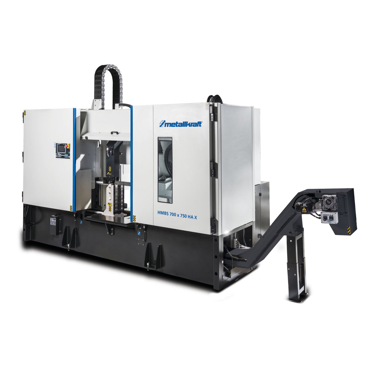 Serrote de fita semiautomático horizontal de duas colunas HMBS 700 x 750 HA X - Metallkraft (3690082) - vista 1