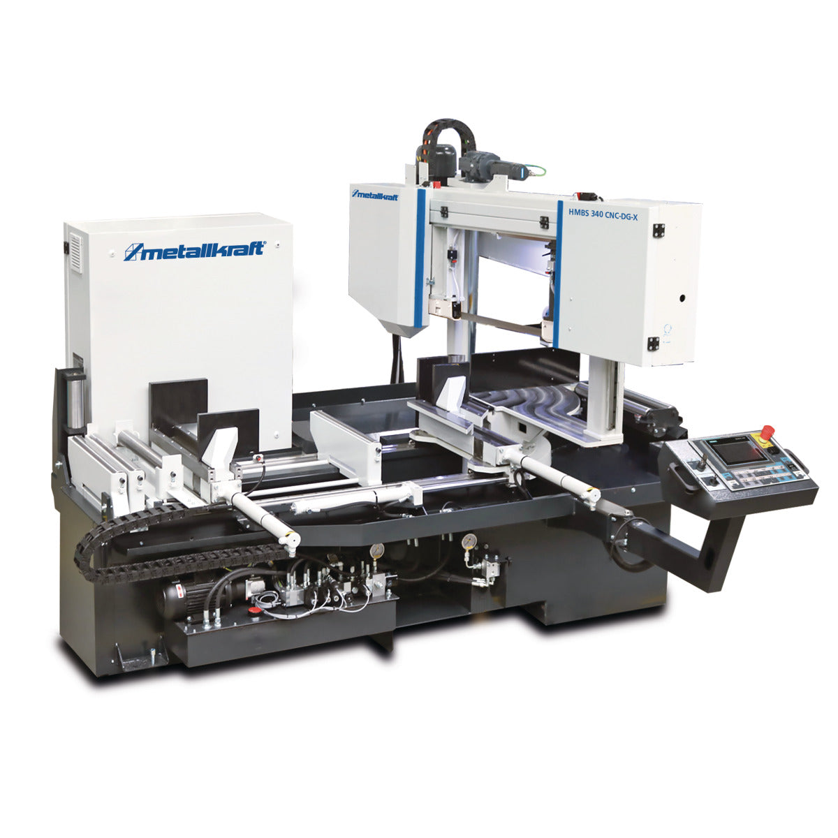 Serrote de fita automático horizontal com duas colunas HMBS 340 CNC-DG-X - Metallkraft (3691341) - vista 1