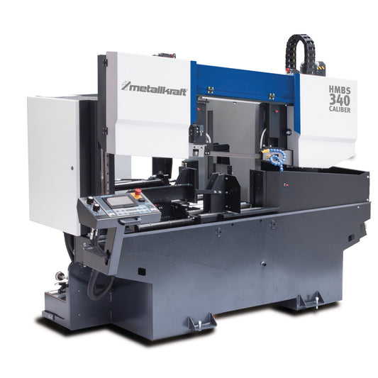 serrote de fita horizontal hmbs 340 cnc pp caliber - metallkraft (3693095) - 3693095