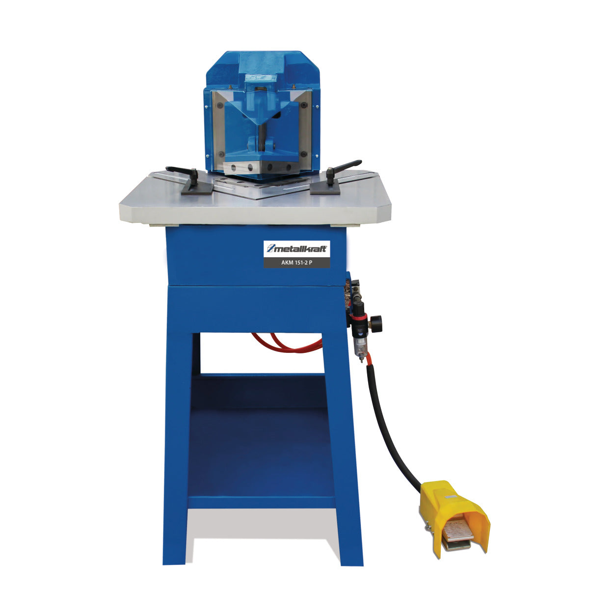corta cantos pneumático akm 151-2 p - metallkraft (3834150) - 3834150