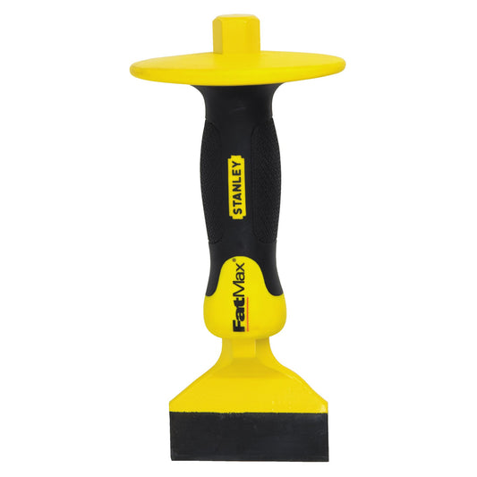 cinzel fatmax® para tijolos 216mmx76mm - punho de proteção - stanley (4-18-327) - 4-18-327