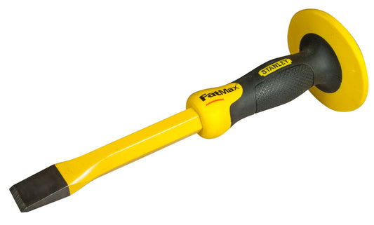 cinzel fatmax® ponta plana 279mmx75mm - punho de proteção - stanley (4-18-332) - 4-18-332