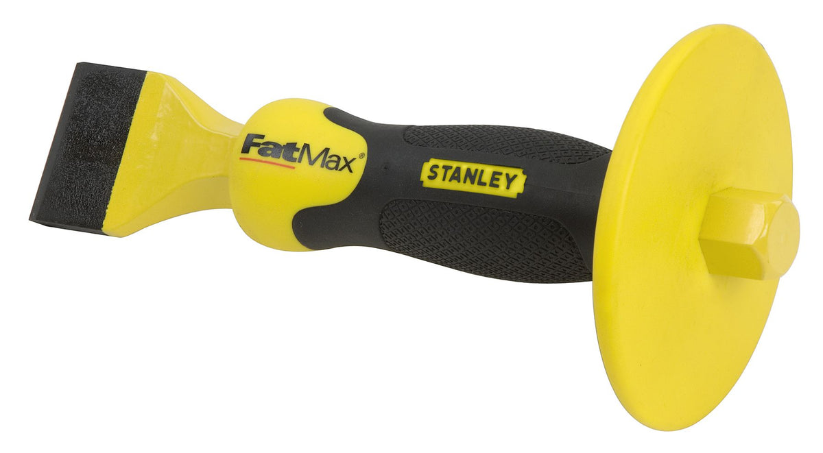 cinzel fatmax® para pedreiro 215mmx45mm - punho de proteção - stanley (4-18-333) - 4-18-333