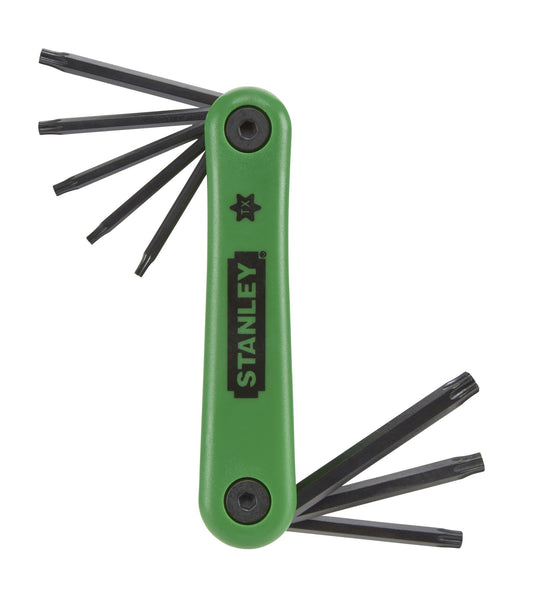 conjunto de 8 chaves hexagonais torx® t9/t40 - stanley (4-69-263) - 4-69-263