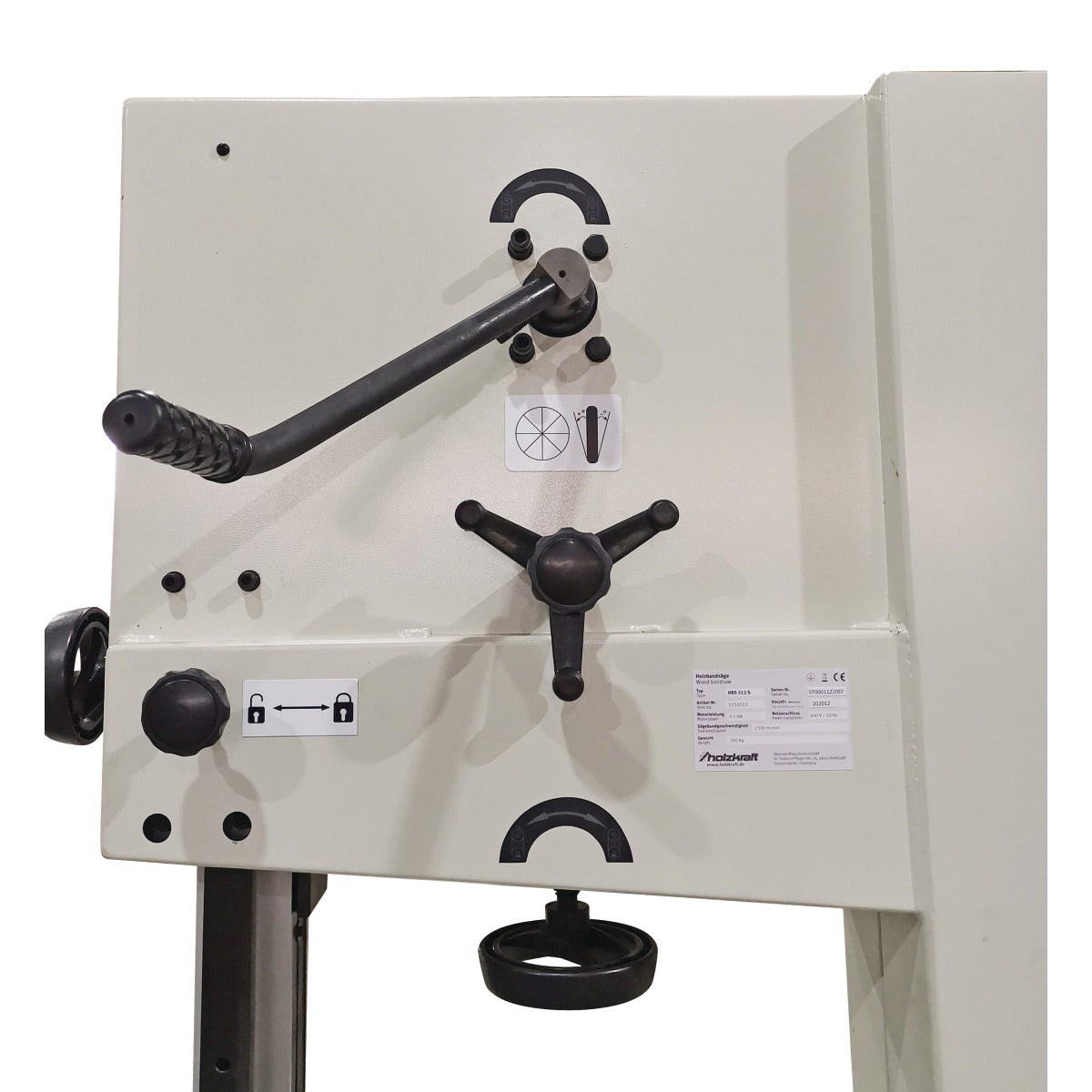 serra de fita para madeira hbs 813 s - holzkraft (5150813) - 5150813