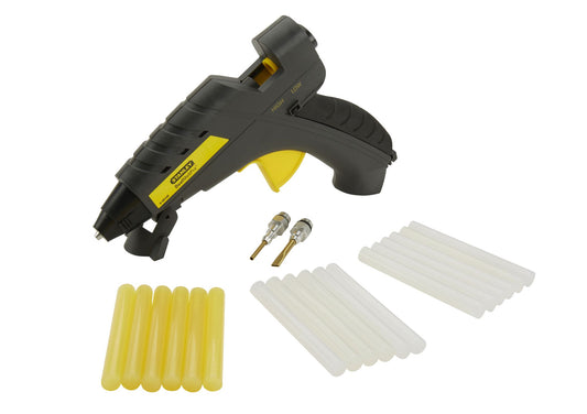 kit pistola de cola termofusível dualmelt™ gr100 55w - 18 barras de cola - stanley (6-gr100) - 6-gr100