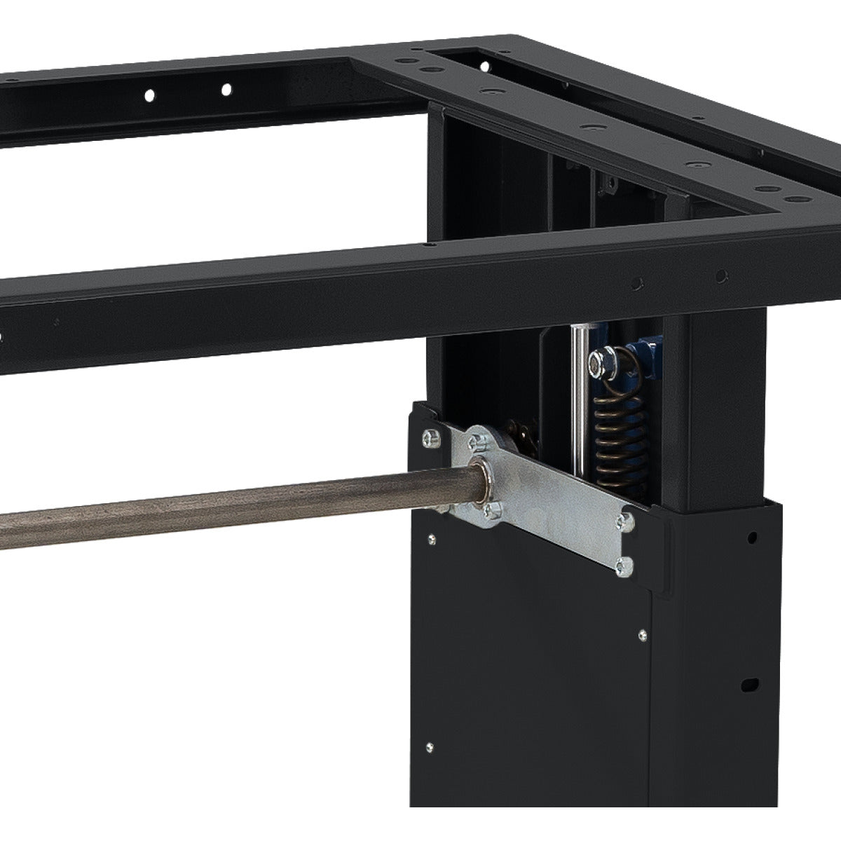 Mesa de trabalho com tampo multiplex de faia perfurado AMT 500 BL - Holzkraft (5191502) - vista 2