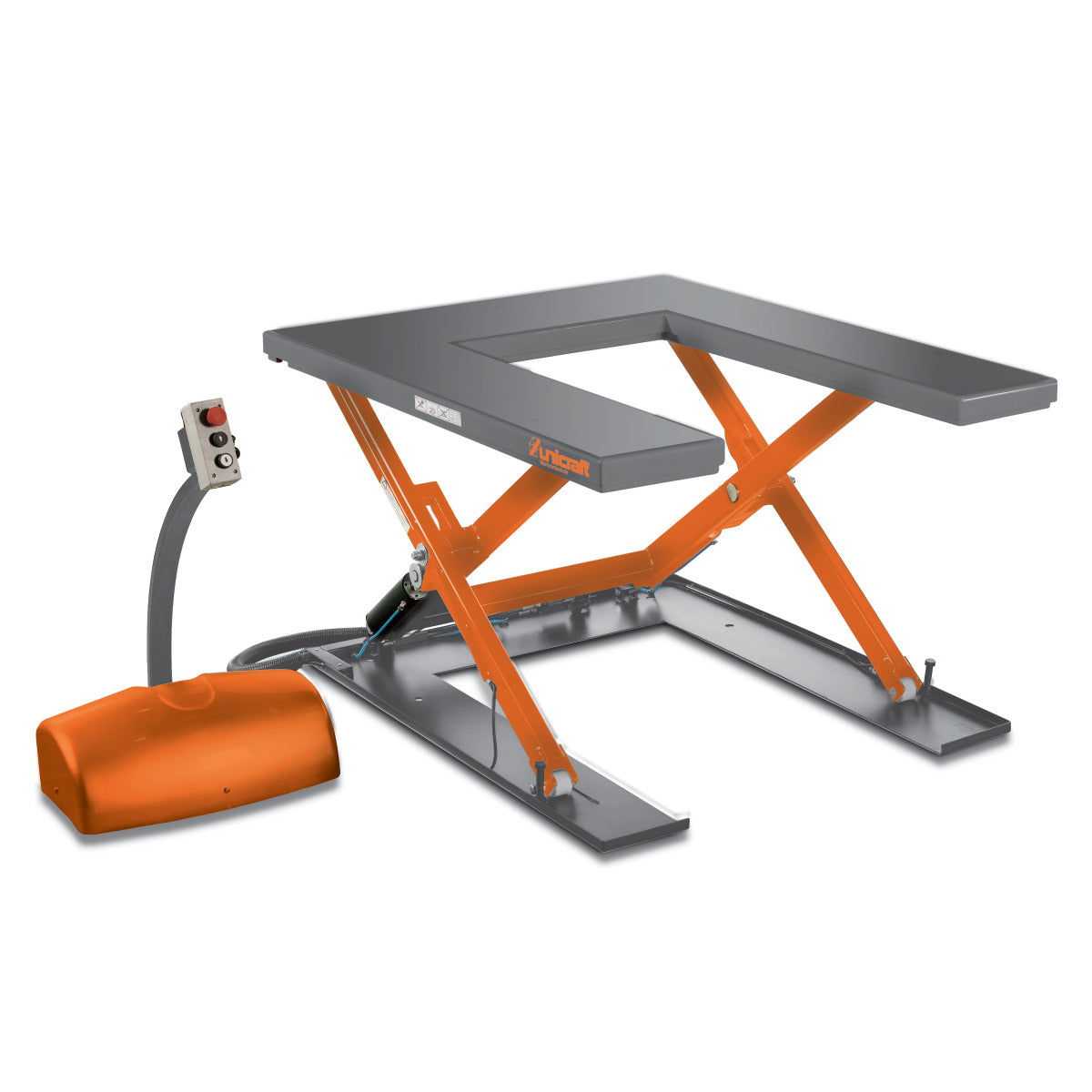 mesa elevatória eletrohidráulica em tesoura sht 1001 u - unicraft (6153103) - 6153103