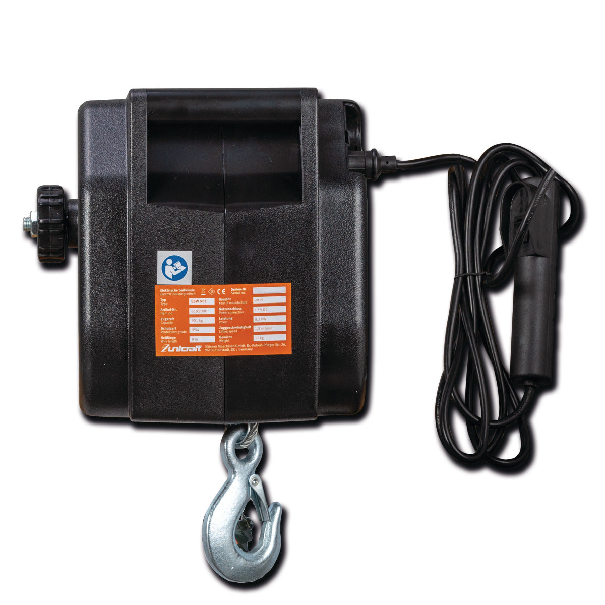 Guincho elétrico de tração ESW 901 - Unicraft (6199090) - vista 2