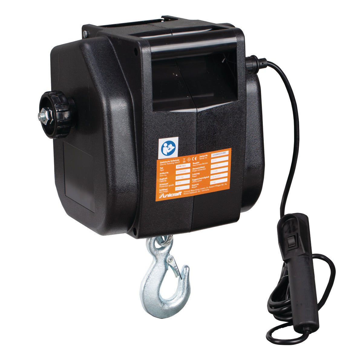 guincho elétrico de tração esw 901 - unicraft (6199090) - 6199090