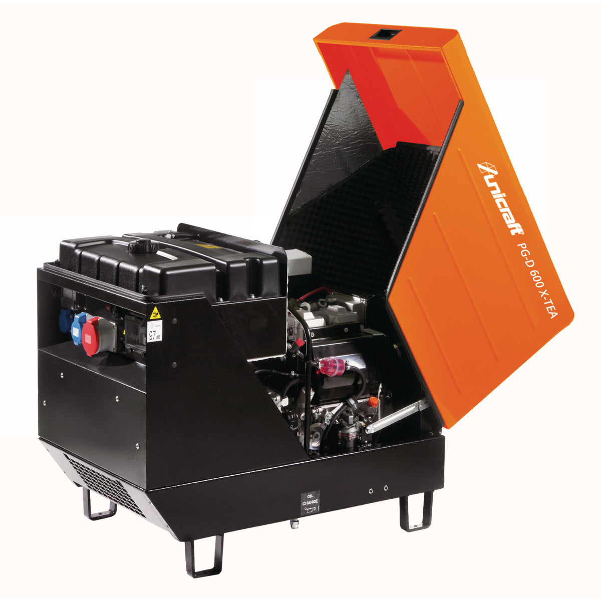 gerador síncrono gasóleo pg-d 600 x-tea - unicraft (6704063) - 6704063