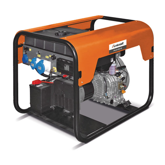 Gerador síncrono Gasóleo PG-D 650 SE - Unicraft (6705071) - vista 1