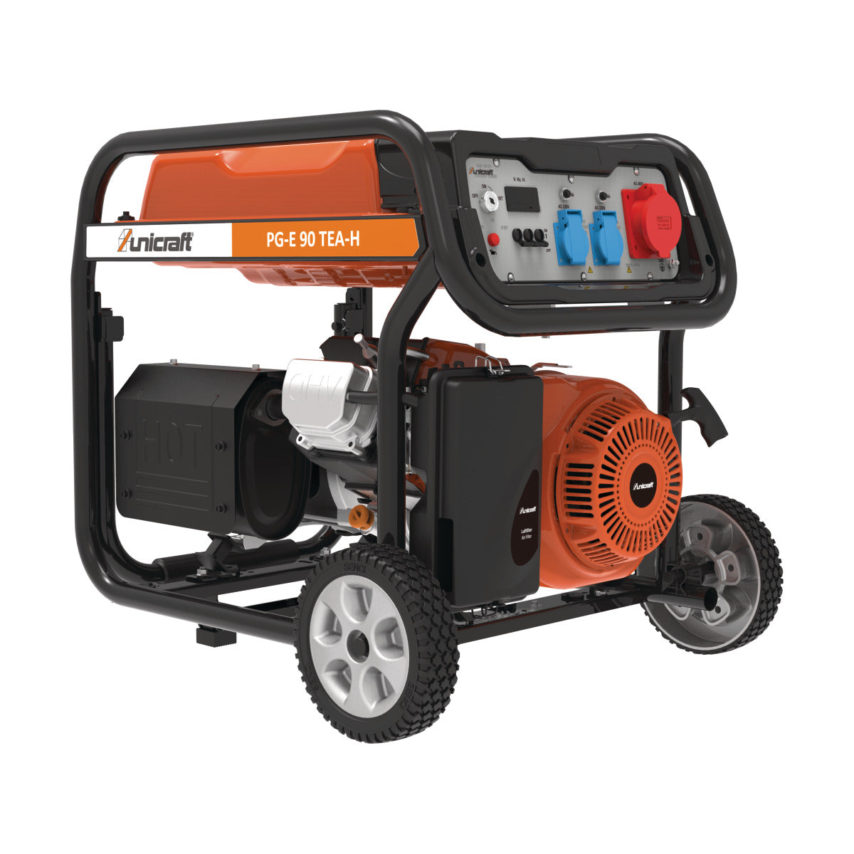 Gerador síncrono Gasolina PG-E 90 TEA-H - Unicraft (6706093) - vista 3