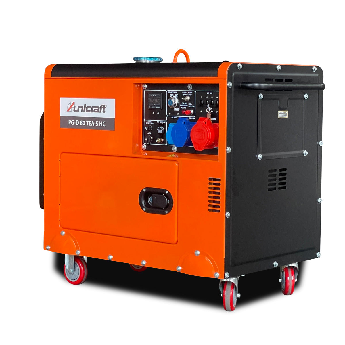 Gerador síncrono Gasóleo PG-D 80 TEA-S HC - Unicraft (6731080) - vista 1