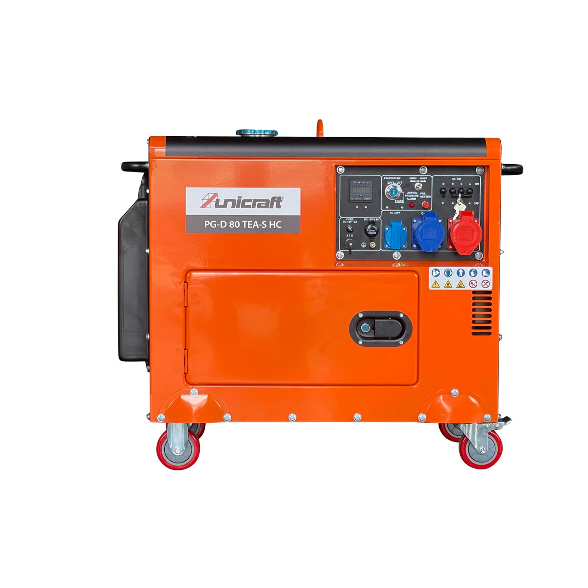 Gerador síncrono Gasóleo PG-D 80 TEA-S HC - Unicraft (6731080) - vista 2