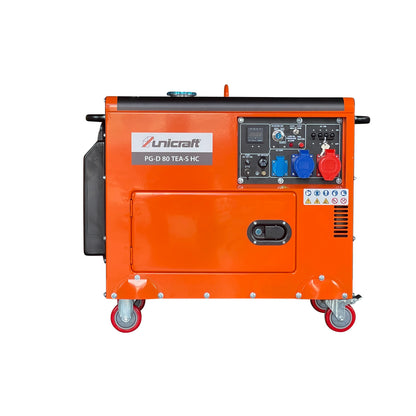 Gerador síncrono Gasóleo PG-D 80 TEA-S HC - Unicraft (6731080) - vista 2