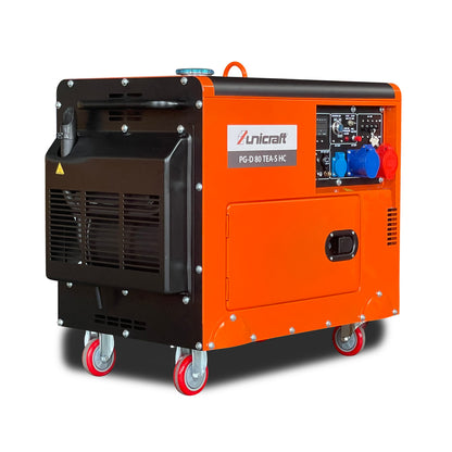 Gerador síncrono Gasóleo PG-D 80 TEA-S HC - Unicraft (6731080) - vista 3