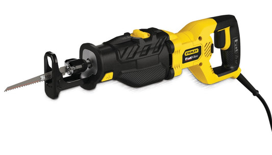 Serra Sabre 1.050W com ação pendular, velocidade variável 0 - 3.500 cpm, dimensão do golpe 28mm. Inclui 1 folha de serra para madeira e mala - STANLEY (FME365K-QS) - vista 1