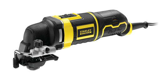 Multi-Ferramenta Oscilante 300W, velocidade variável 10.000 - 22.000 opm, ángulo de oscilação 1,4°/2,8°. Inclui 18 acessórios, prato de lixa e mala - STANLEY (FME650K-QS) - vista 1