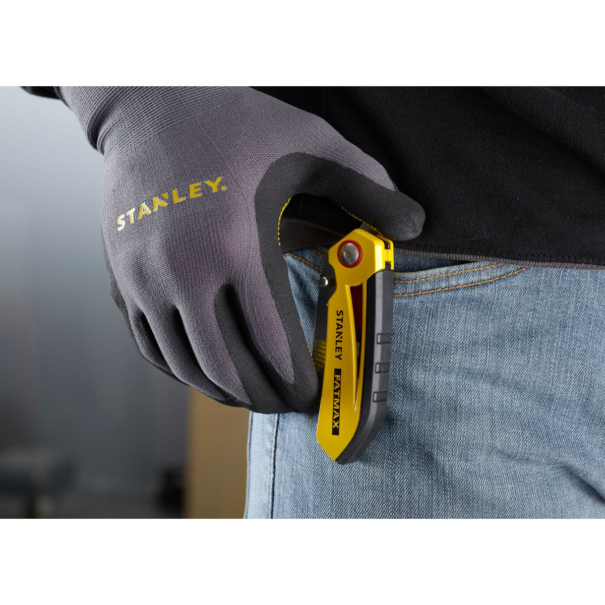 faca fatmax® plegable lâmina fixa - stanley (fmht0-10827) - fmht0-10827