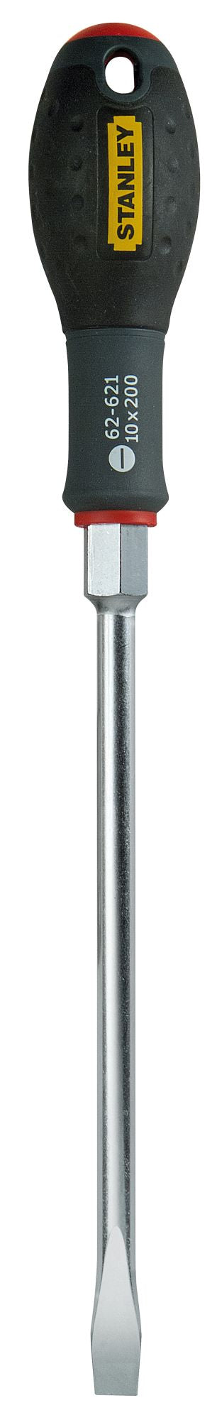 chave de fenda fatmax® plano com porca hexagonal 10mmx200mm - stanley (fmht0-62621) - fmht0-62621