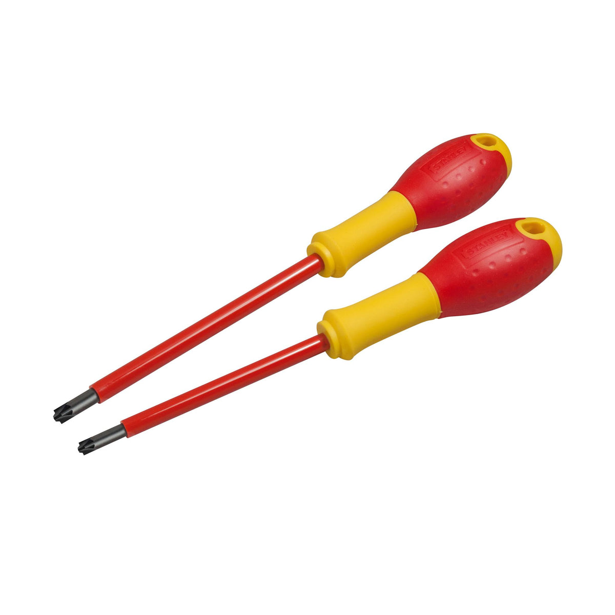 Conjunto Chaves de Fenda Eletricista Isolado 1000v FATMAX® Borneo VDE PZ1x100mm, PZ2x125mm - STANLEY (FMHT0-62649) - vista 1