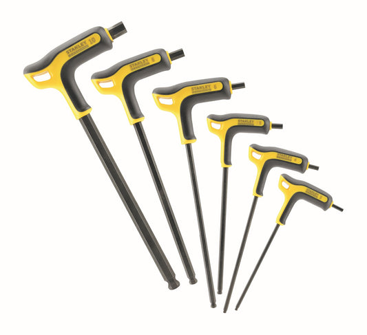 conjunto chaves fatmax® torx® pega em t - 6 unidades - stanley (fmht0-69049) - fmht0-69049