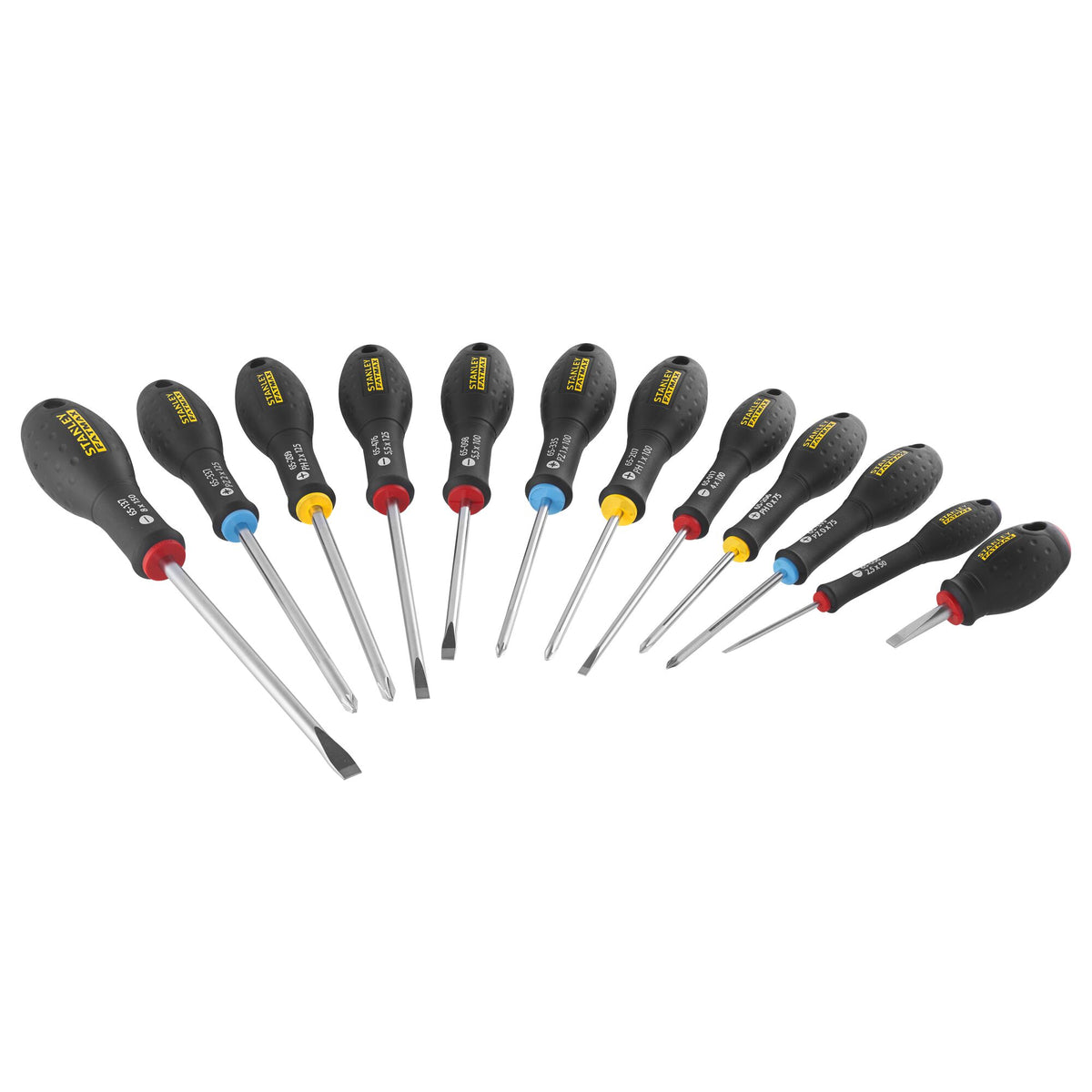 Conjunto Chaves de Fenda FATMAX® Plano/Phillips/Pozidriv - 12 Peças - STANLEY (FMHT65426-0) - vista 1