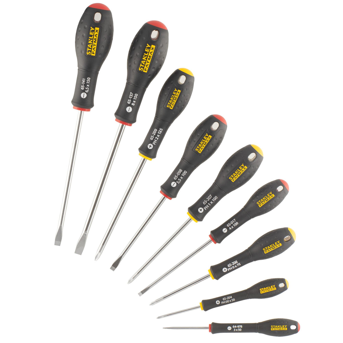 Conjunto Chaves de Fenda FATMAX® Plano/Phillips - 10 Peças - STANLEY (FMHT65439-0) - vista 2