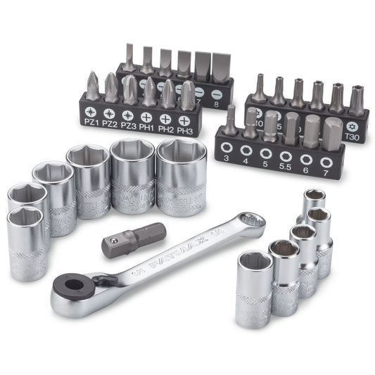 Conjunto Roquete y Chaves de Caixa FATMAX® PRO-STACK™ 1/4' Pontas - 37 Peças - STANLEY (FMMT19101-0) - vista 1