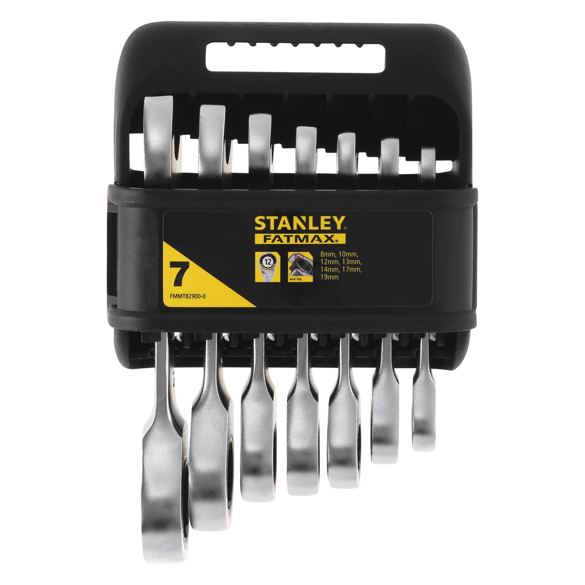 conjunto de chaves de roquete fatmax® corta combinada - 7 peças - stanley (fmmt82900-0) - fmmt82900-0