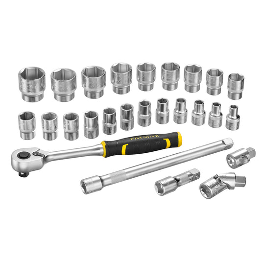 Conjunto Roquete y Chaves de Caixa FATMAX® PRO-STACK™ 1/2' Pontas - 26 Peças - STANLEY (FMMT98103-1) - vista 1