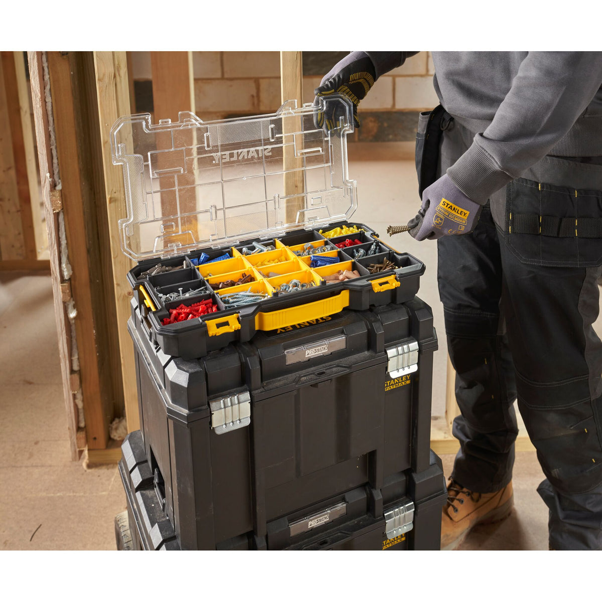 Organizador FATMAX® PRO-STACK™ 2/3 - 43cm - STANLEY (FMST17838-1) - vista 3
