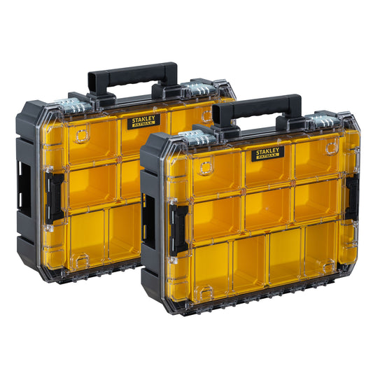 Twin Pack Organizador FATMAX® PRO-STACK™ Grande Capacidade - STANLEY (FMST82967-9) - vista 1