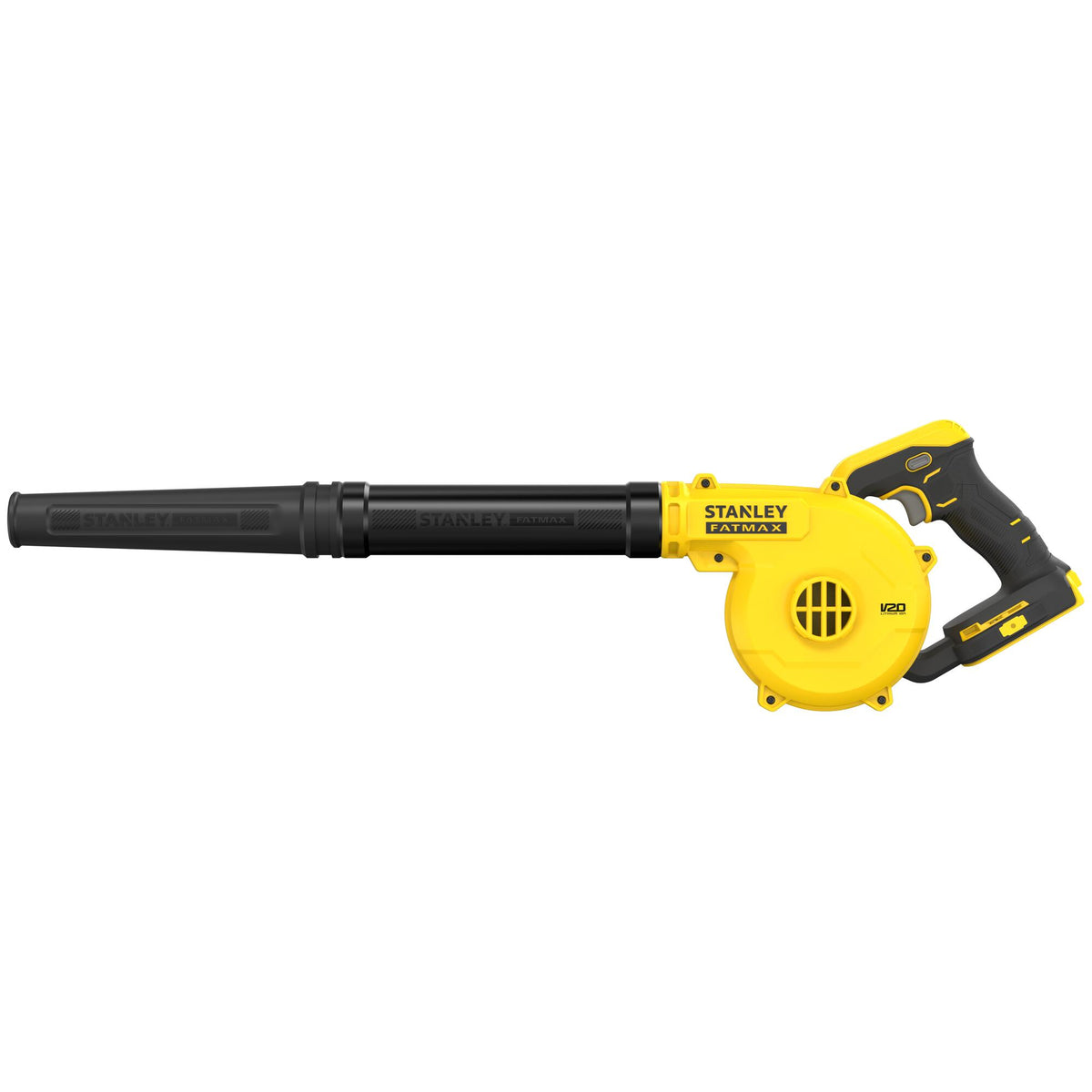 Soprador Compacto V20 Li-Ion 18V, 3 velocidades, velocidade do ar 0 m/s (288 km/h), fluxo de ar 170 m³/h. Sem bateria/carregador - STANLEY (SFMCBL01B-XJ) - vista 2